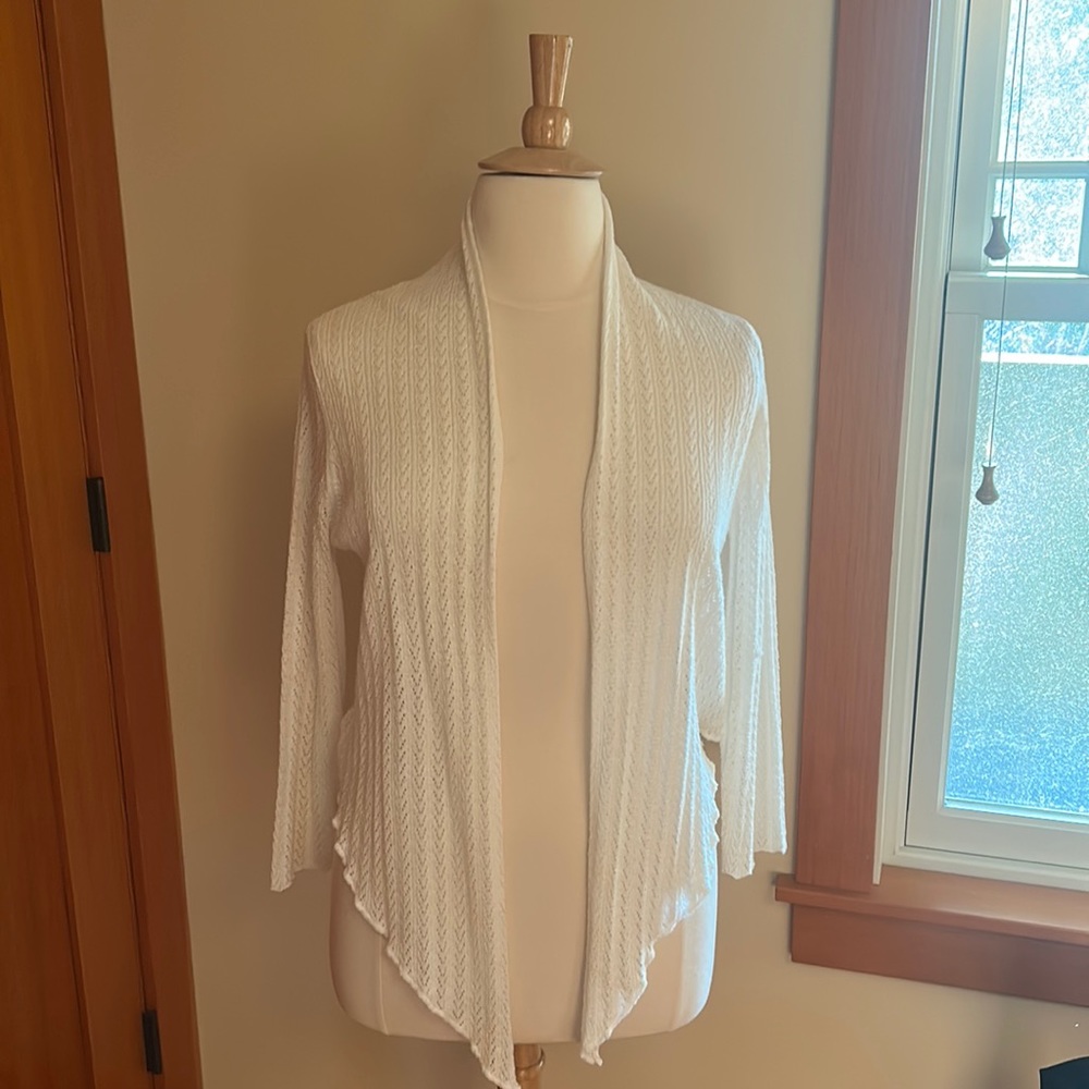 Open front cardigan